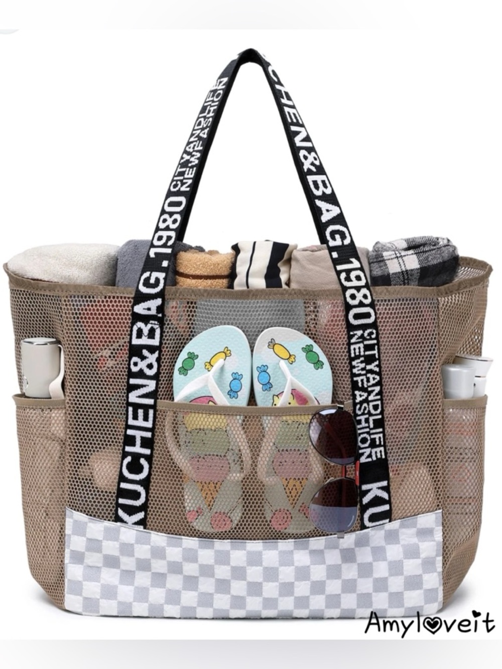 Travistar Extra Large Beach Tote Bag #12